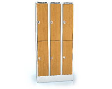 Divided cloakroom locker ALDERA 1920 x 900 x 500